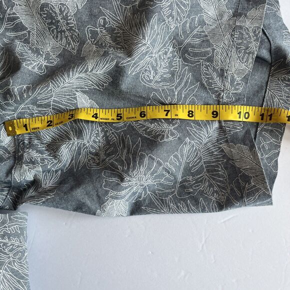 7 Diamonds Mens Size 38 X 22 Performance Shorts Tropical Flat Front Hidden Fly - Picture 16 of 16